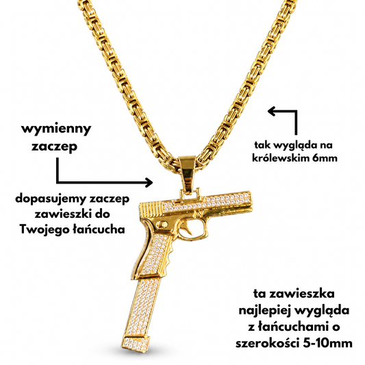 Glock Pendant Gold