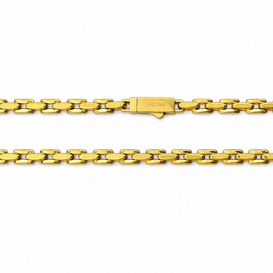 Gold Anchor Chain - 5mm