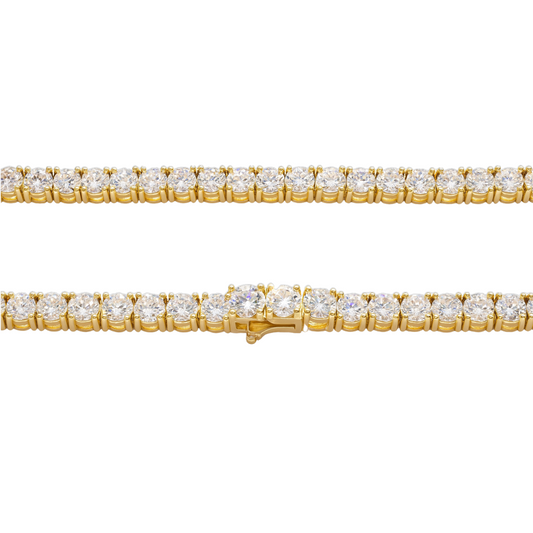 Women's Gold Tennis Chain - 5mm