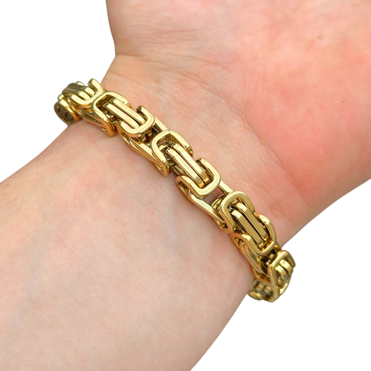Gold Royal Bracelet - 8mm