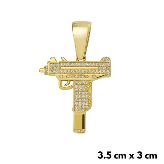 UZI Pendant Gold