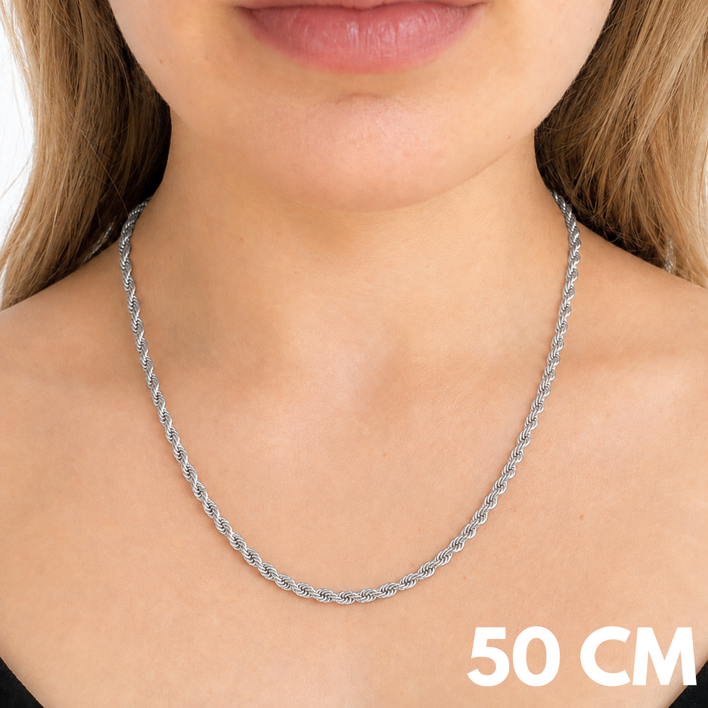 Women's Rope Chain - 4mm