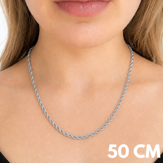 Women's Rope Chain - 4mm