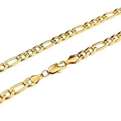 Gold Figaro Chain - 5mm