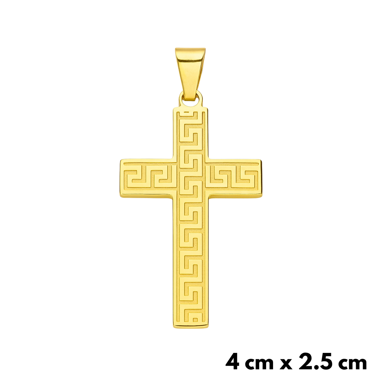 Ancient Cross Pendant Gold