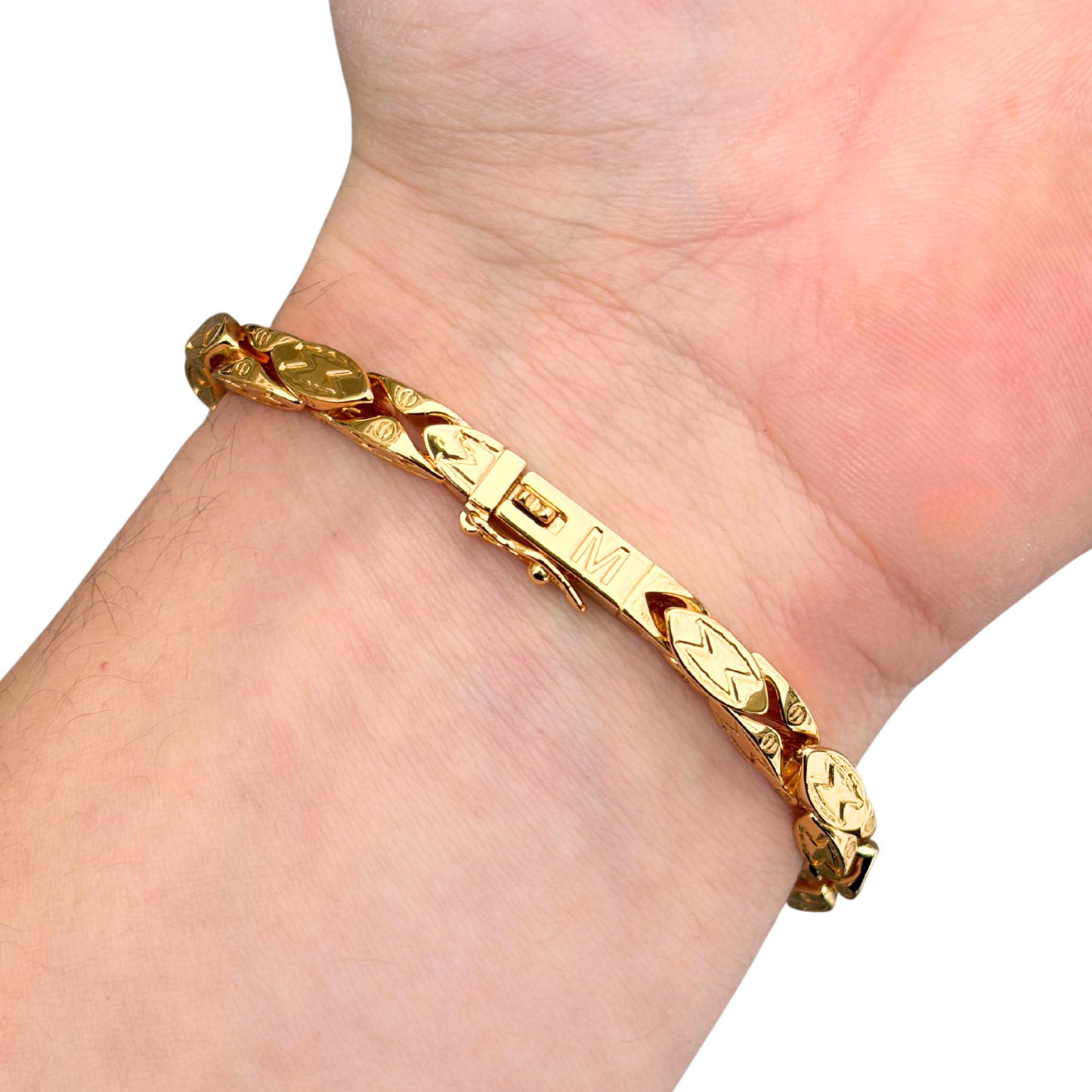 Gold Magnate Bracelet - 5mm