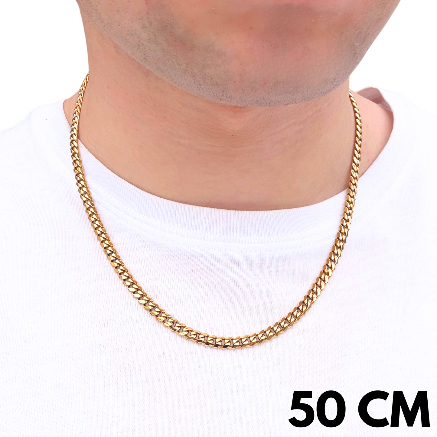 Gold Cuban Chain - 5mm