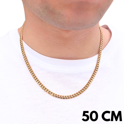 Gold Cuban Chain - 5mm