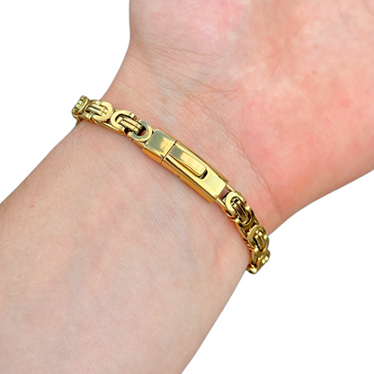 Gold Noble Bracelet - 6mm