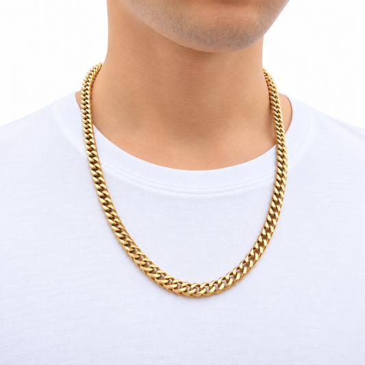Gold Franco Chain - 6mm