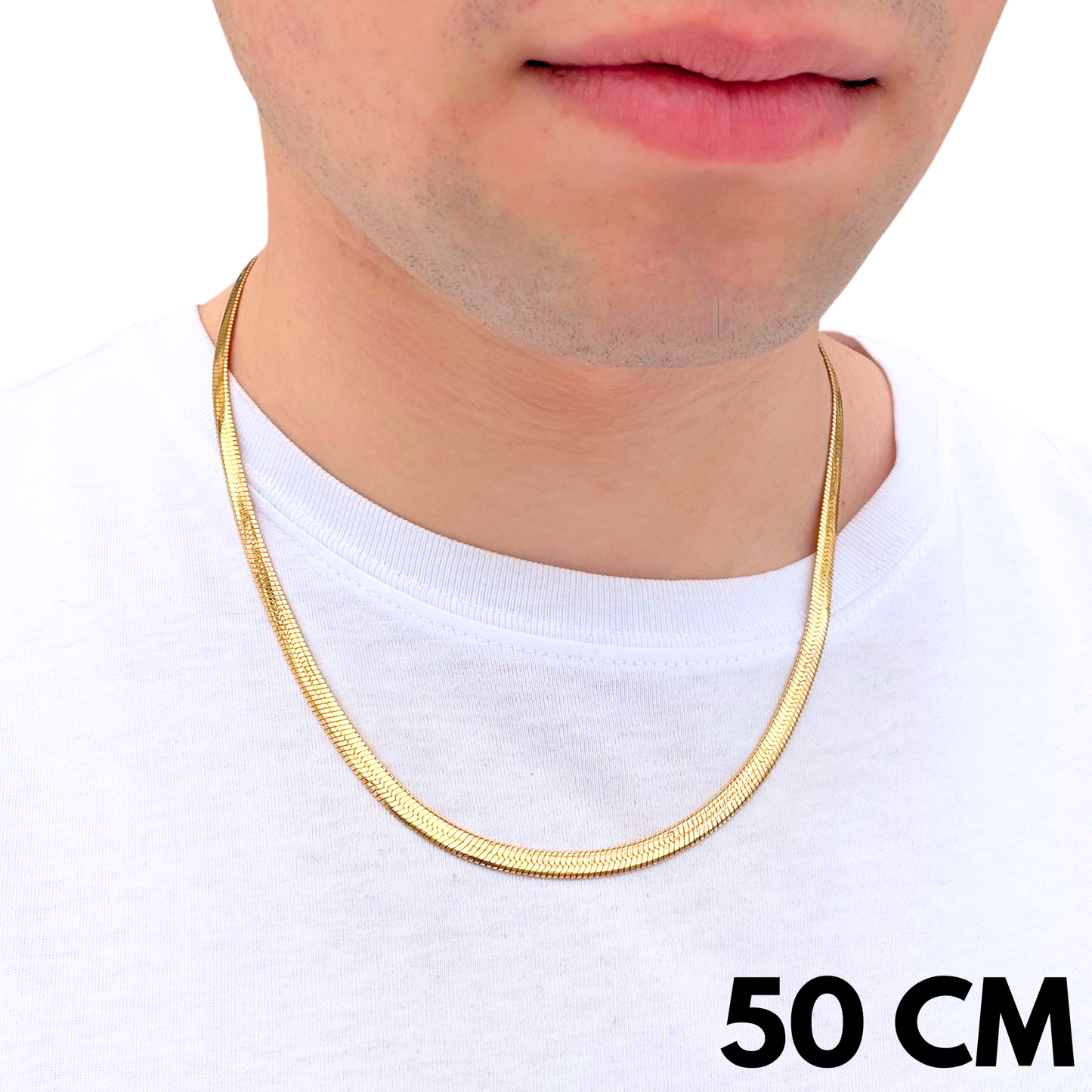 Gold Snake Chain - 5mm