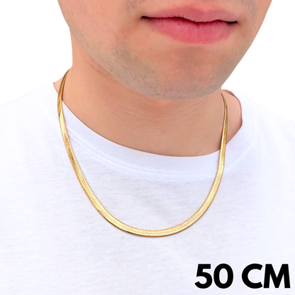 Gold Snake Chain - 5mm