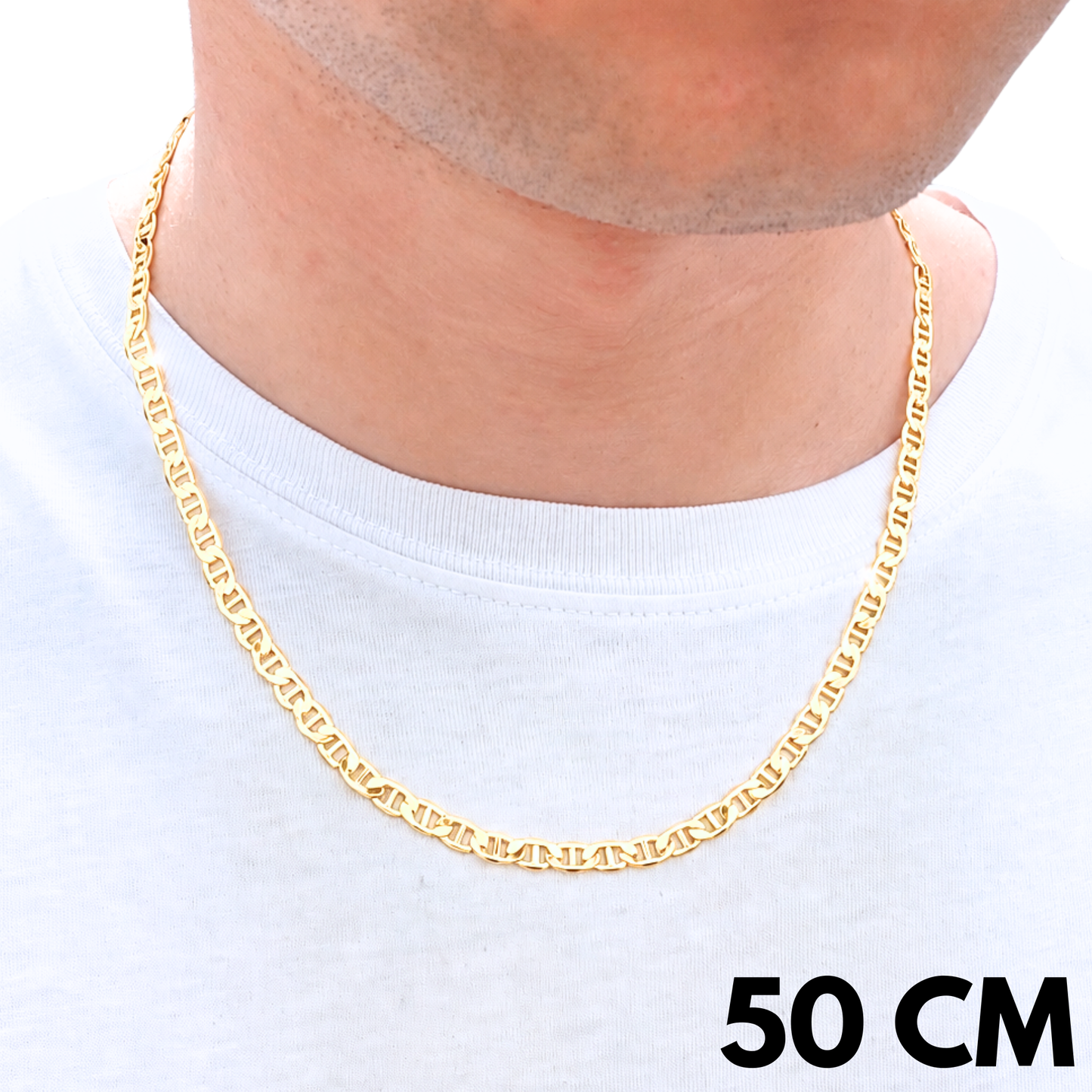 Gold Mariner Chain - 5mm