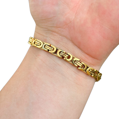 Gold Noble Bracelet - 6mm