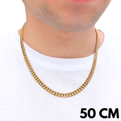Gold Cuban Chain - 6mm
