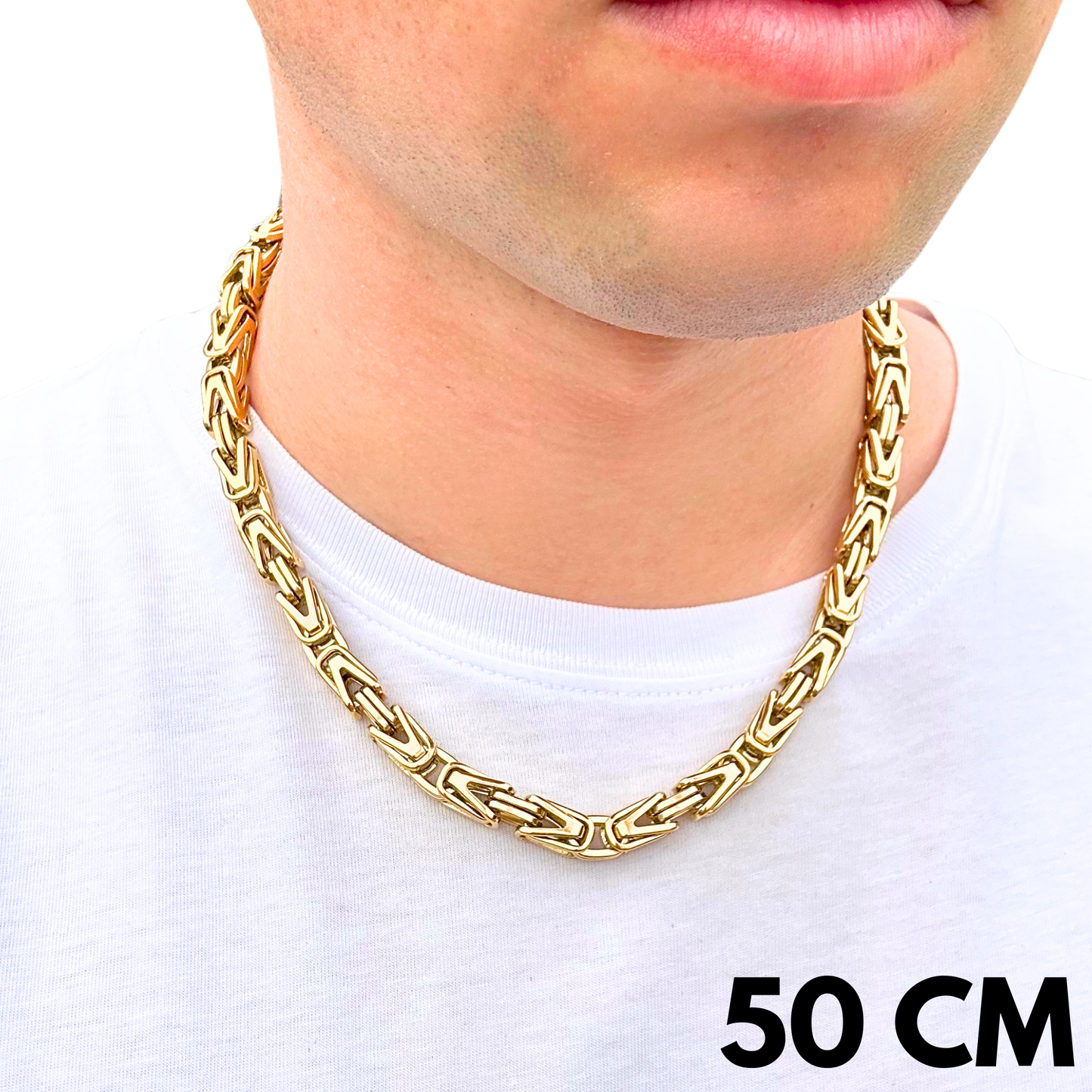 Gold Imperial Chain - 8mm