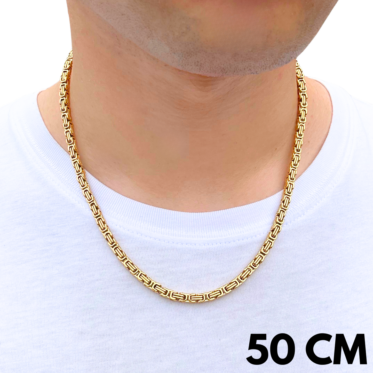 Gold Royal Chain - 4mm