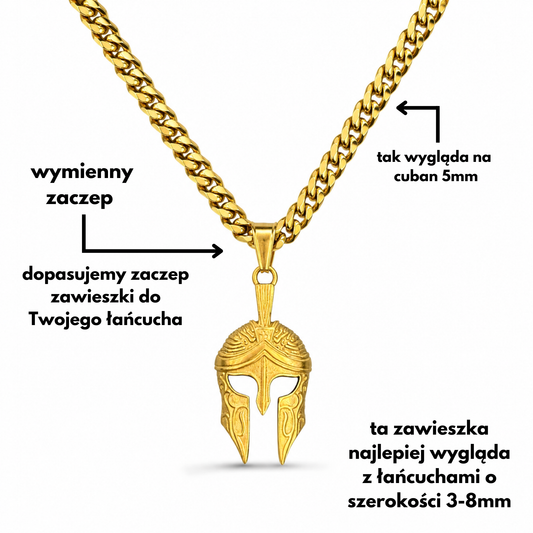 Sparta Pendant Gold