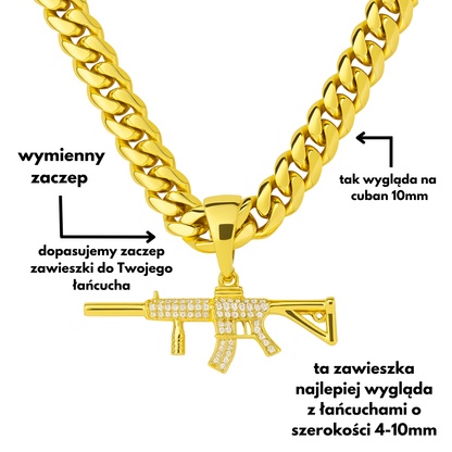 M4 Pendant Gold