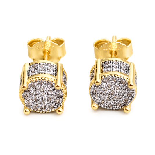 Shine S925 Gold Women's Earrings
