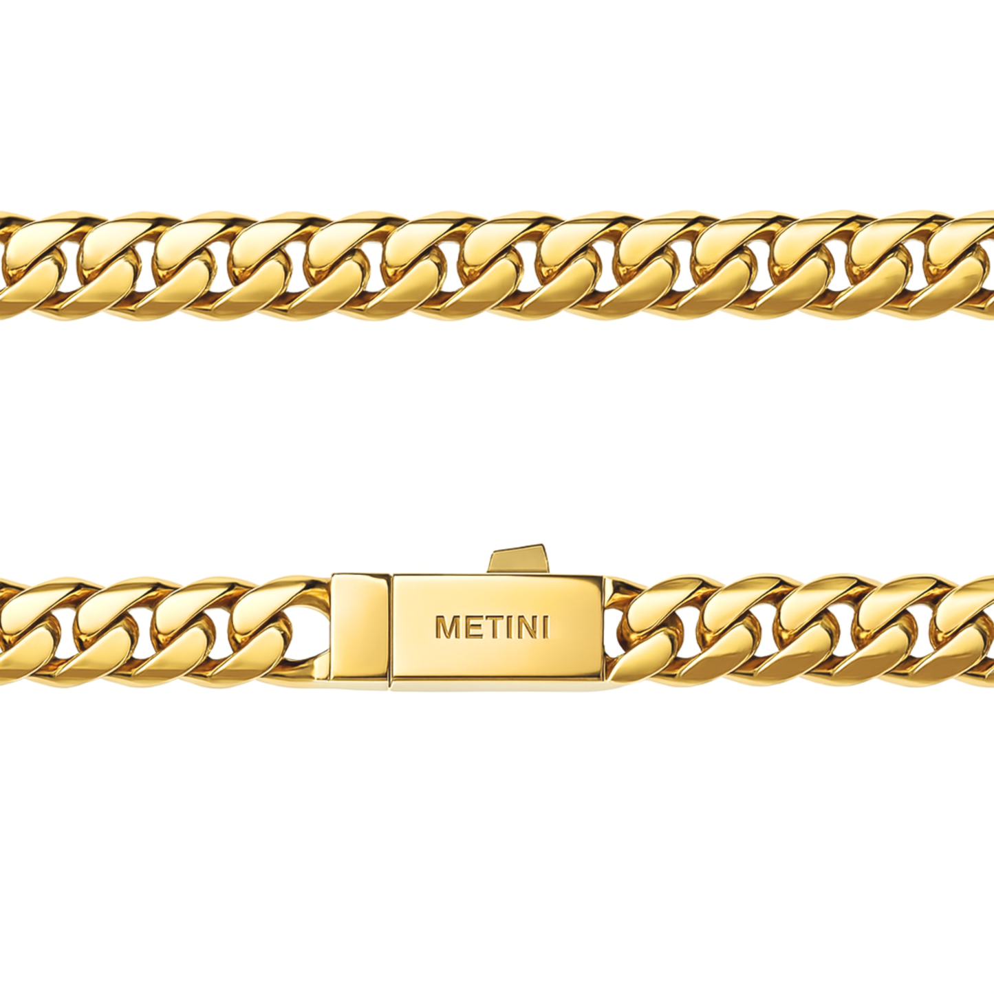 Gold Cuban Bracelet - 10mm