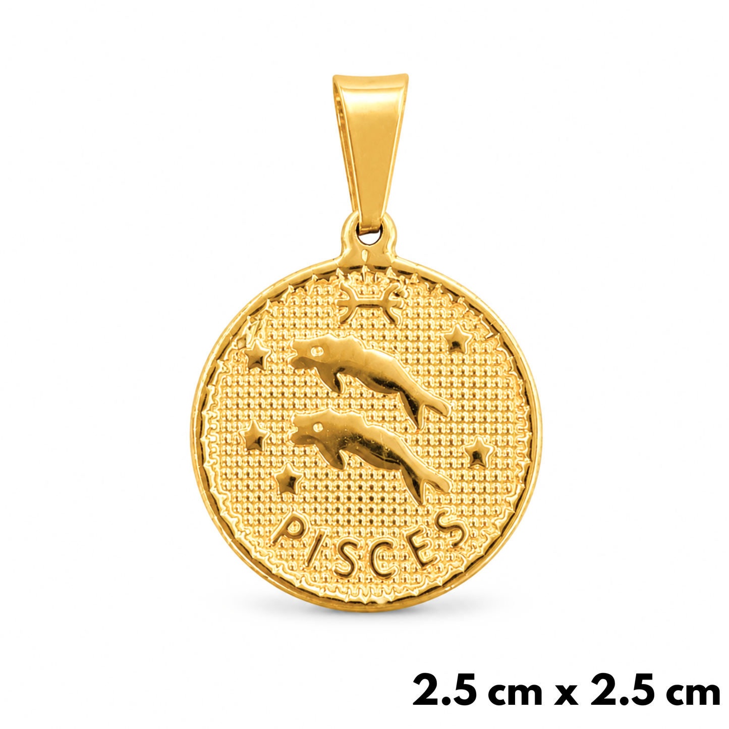 Pisces Pendant Gold