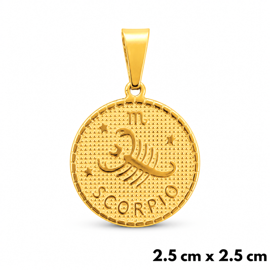 Scorpio Pendant Gold