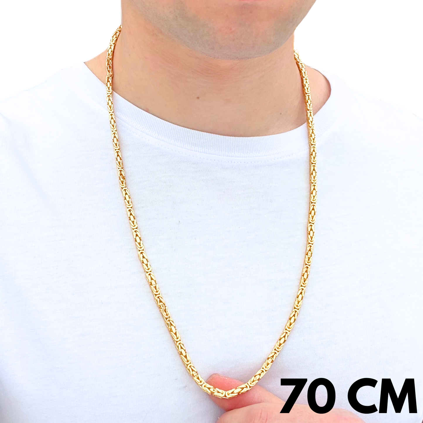 Gold Imperial Chain - 4mm