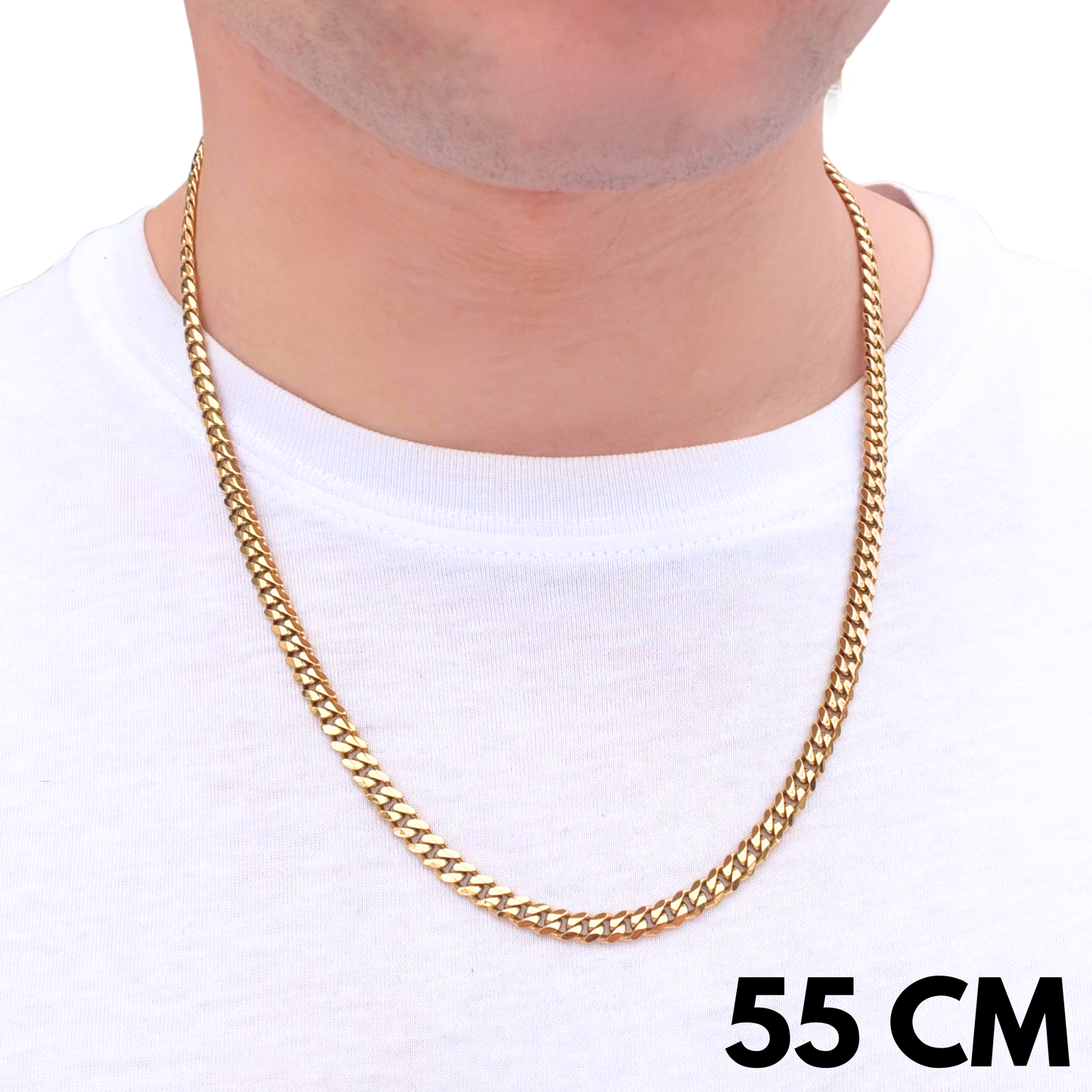 Gold Cuban Chain - 5mm