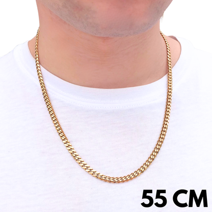 Gold Cuban Chain - 5mm