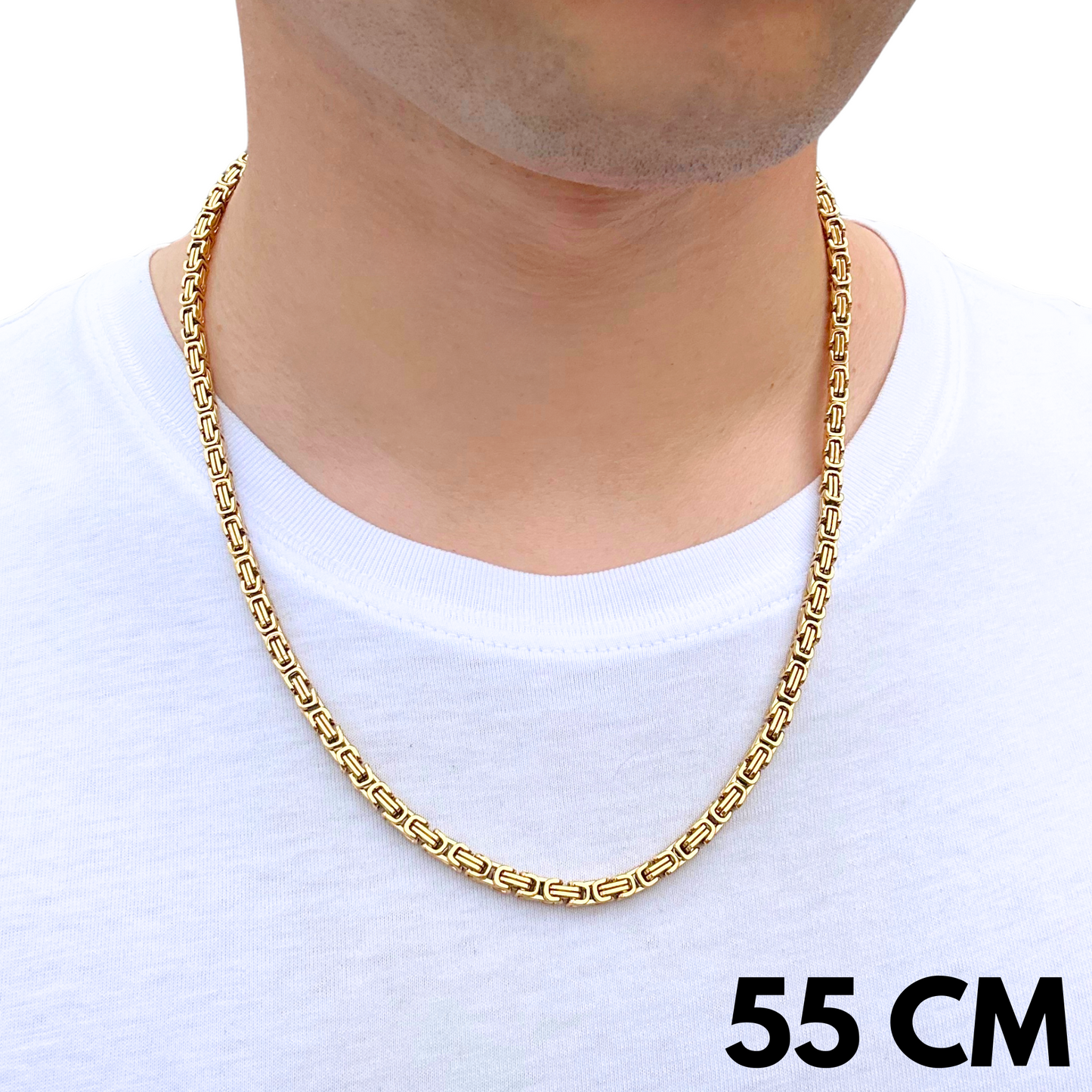 Gold Royal Chain - 4mm
