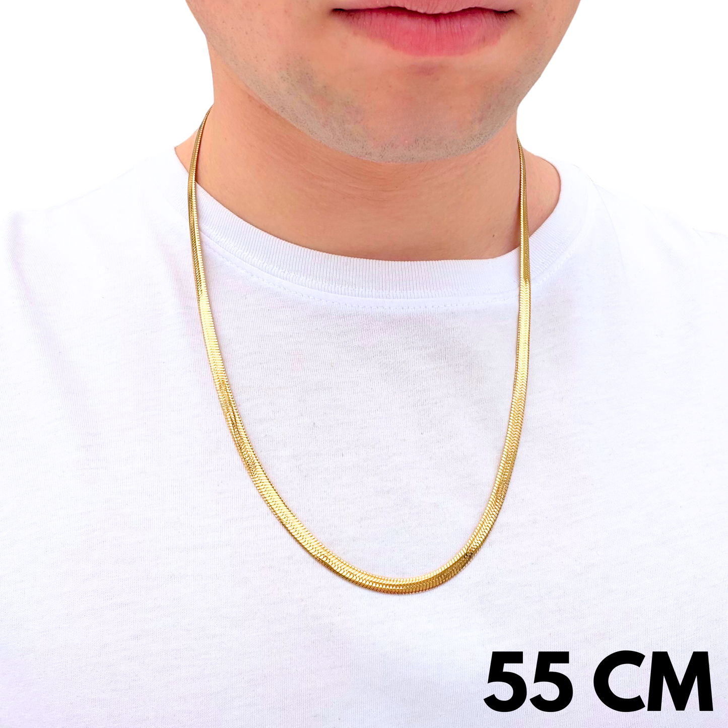 Gold Snake Chain - 5mm