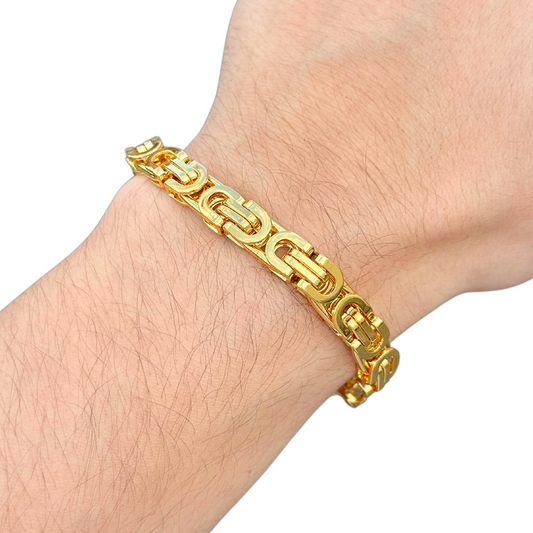 Gold Noble Bracelet - 8mm