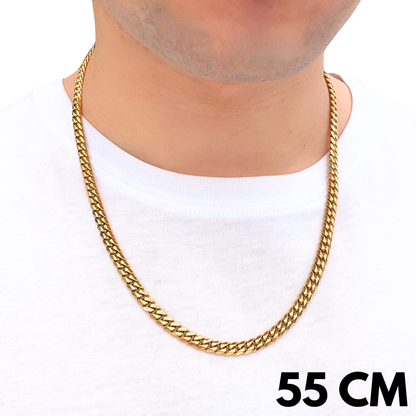 Gold Cuban Chain - 6mm