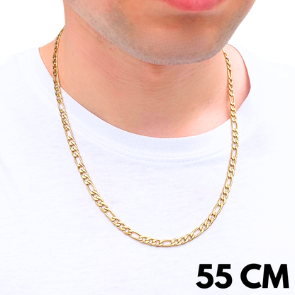 Gold Figaro Chain - 5mm