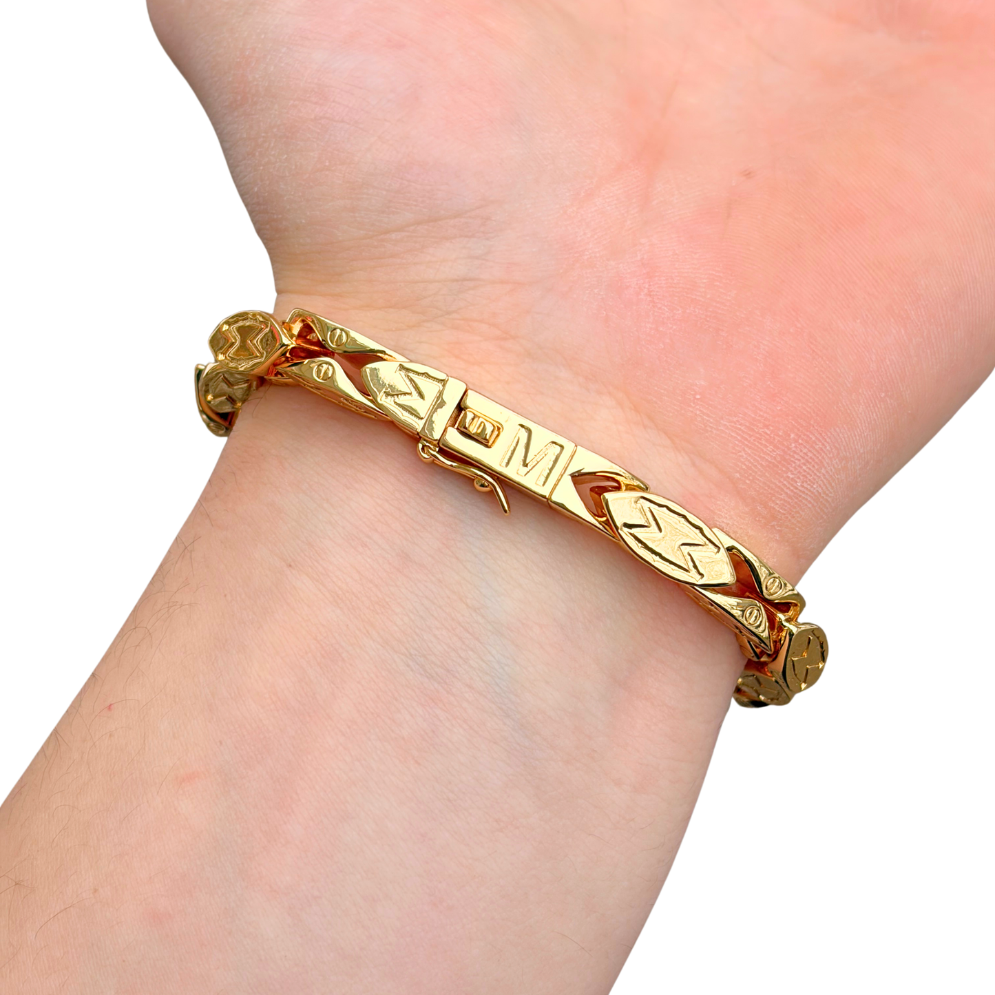 Gold Magnate Bracelet - 7mm