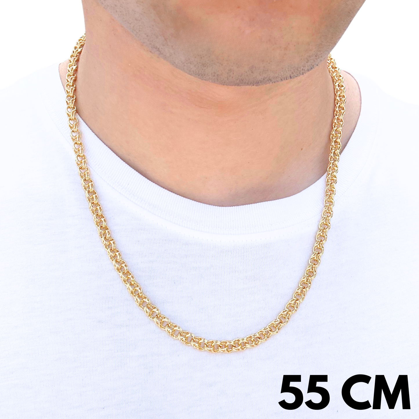 Gold Garibaldi Chain - 5mm