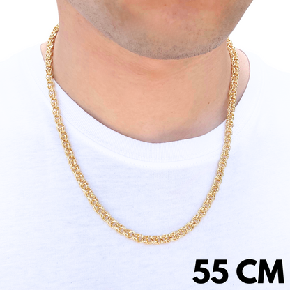 Gold Garibaldi Chain - 5mm