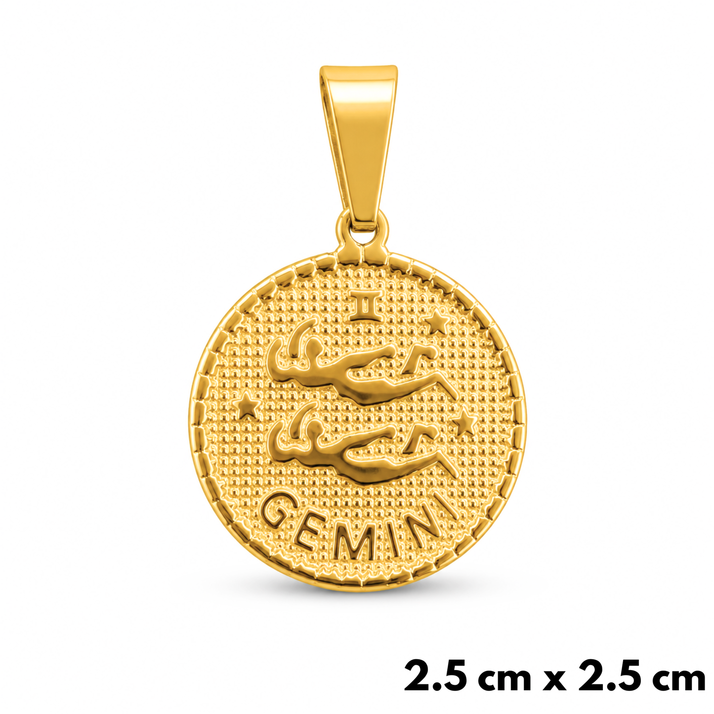 Gemini Pendant Gold