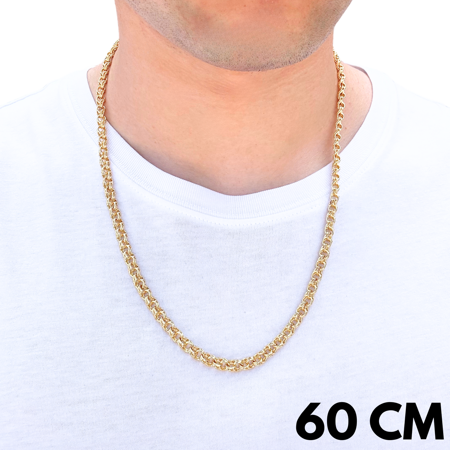 Gold Garibaldi Chain - 5mm