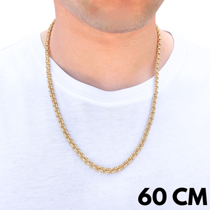 Gold Garibaldi Chain - 5mm