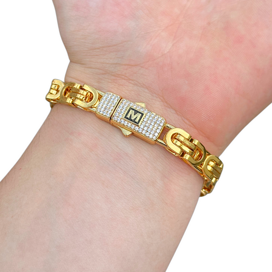 Gold Noble Bracelet - 8mm