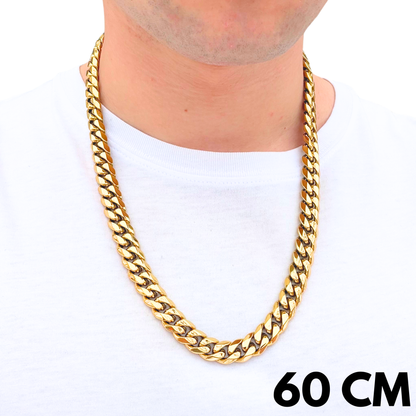 Gold Cuban Chain - 12mm