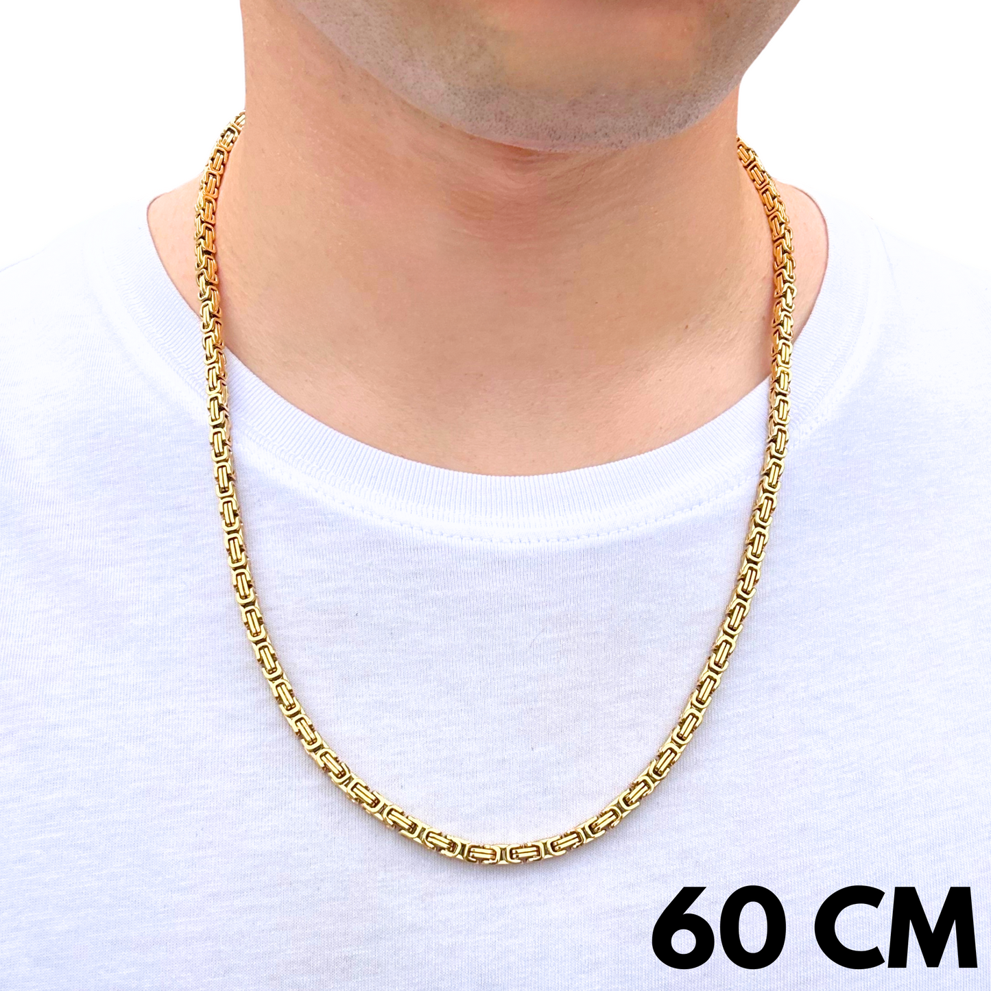 Gold Royal Chain - 4mm