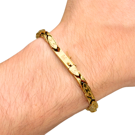 Gold Magnate Bracelet - 5mm