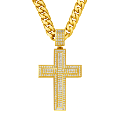 Loyalty Cross Pendant Gold