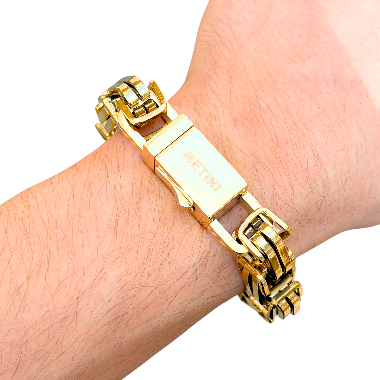 Gold Royal Bracelet - 15mm