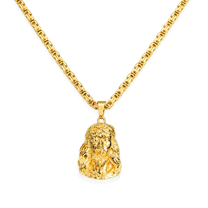 Jesus Thorn Pendant Gold
