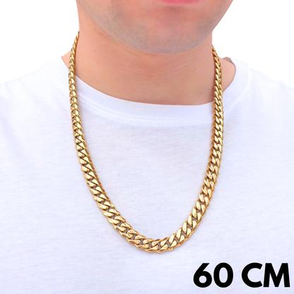 Gold Cuban Chain - 10mm