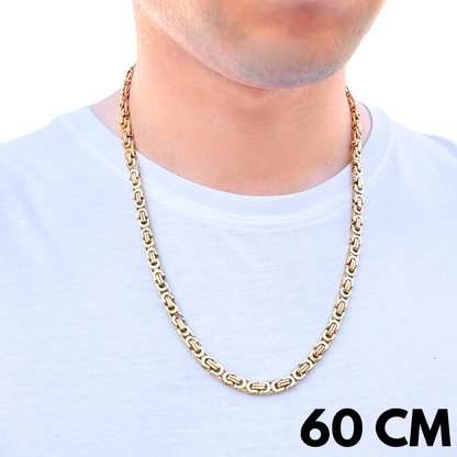 Gold Noble Chain - 6mm